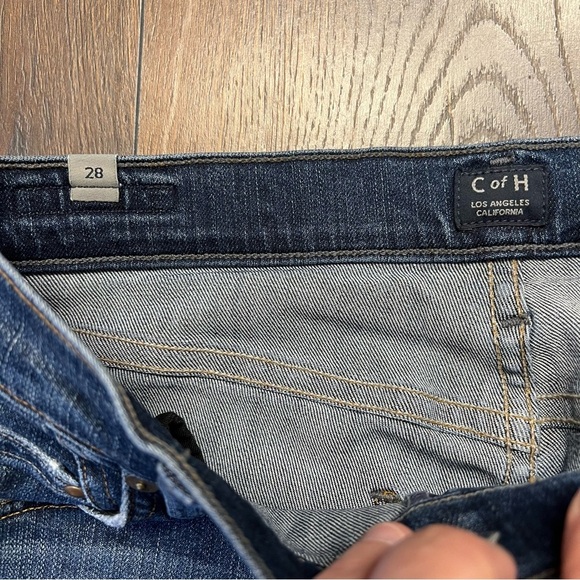 citizen of humanity rocket high rise skinny with bottom studs SZ 28/6 - Picture 7 of 12